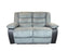 Rio Fabric & Leather - Recliner Sofa - 3 Seater 2 Seater - Foam Cushions